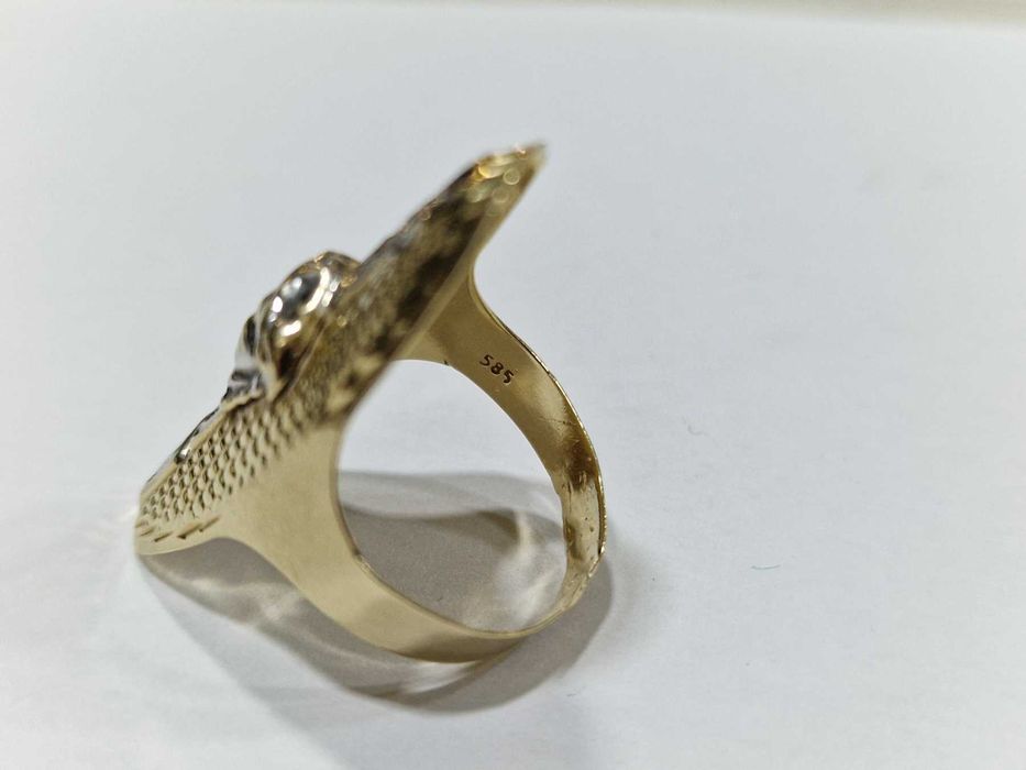 Златен пръстен 14К VERSACE / 3,63 гр.