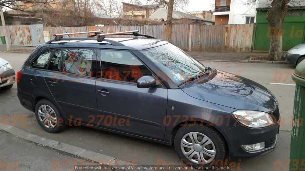 Bare portbagaj ALUMINIU SKODA Yeti Octavia Superb Karoq Kodiaq Kamiq