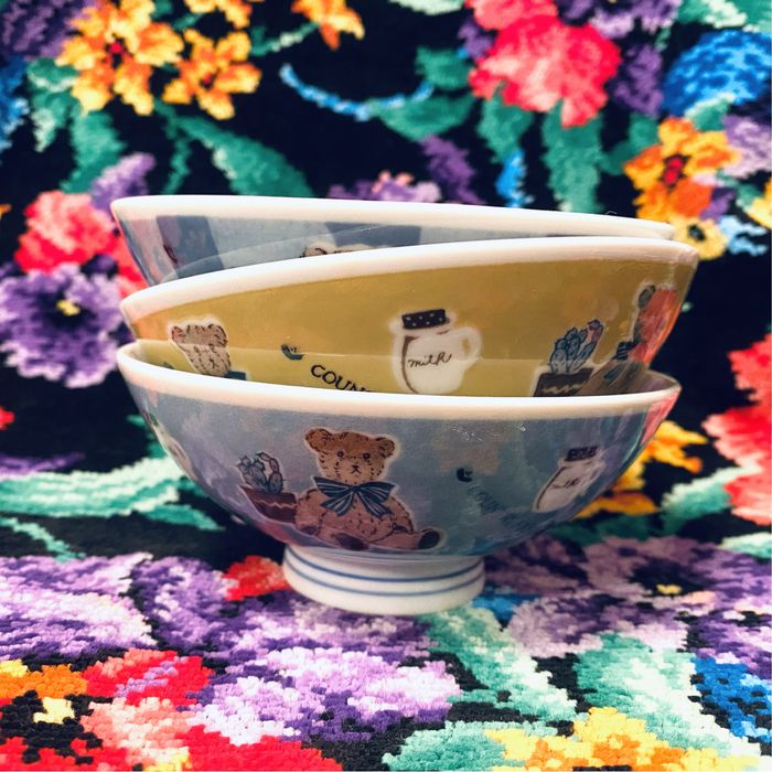 Детские пиалки с мишками