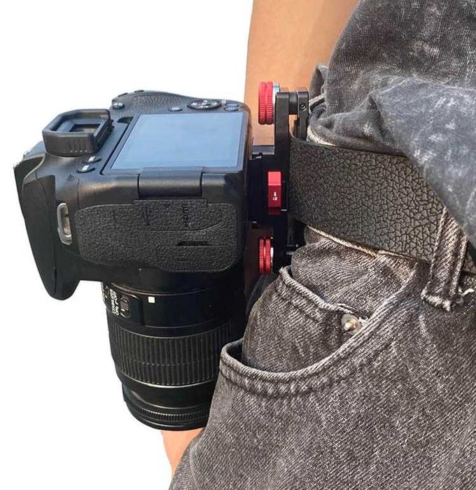 Клипс за закачане на фотоапарат към раница , колан – Canon, Nikon и др