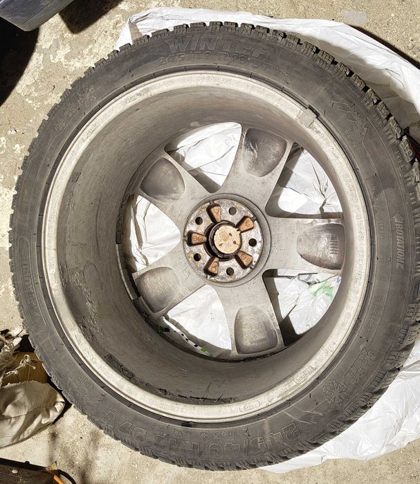 Джанти 5x108 R18 оригинални за Пежо + зимни гуми