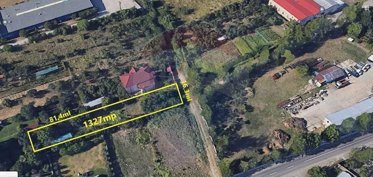 Teren in Slatina, loc de casa , 1327mp ,central