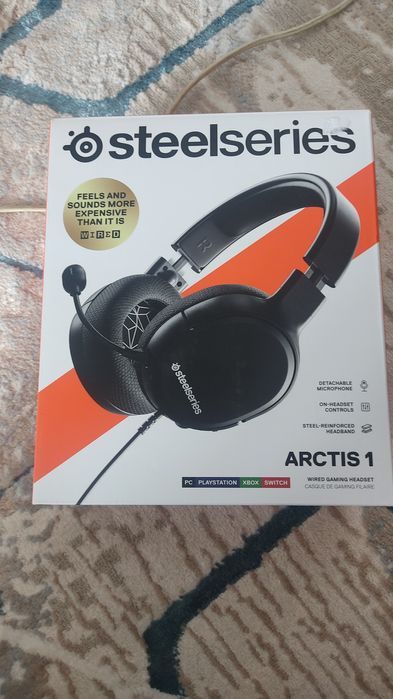 Продам наушники steel series