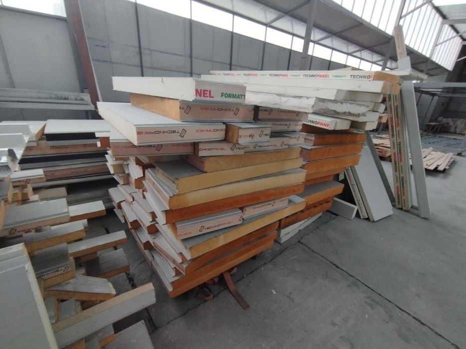 Сандвич панели - остатък от производство