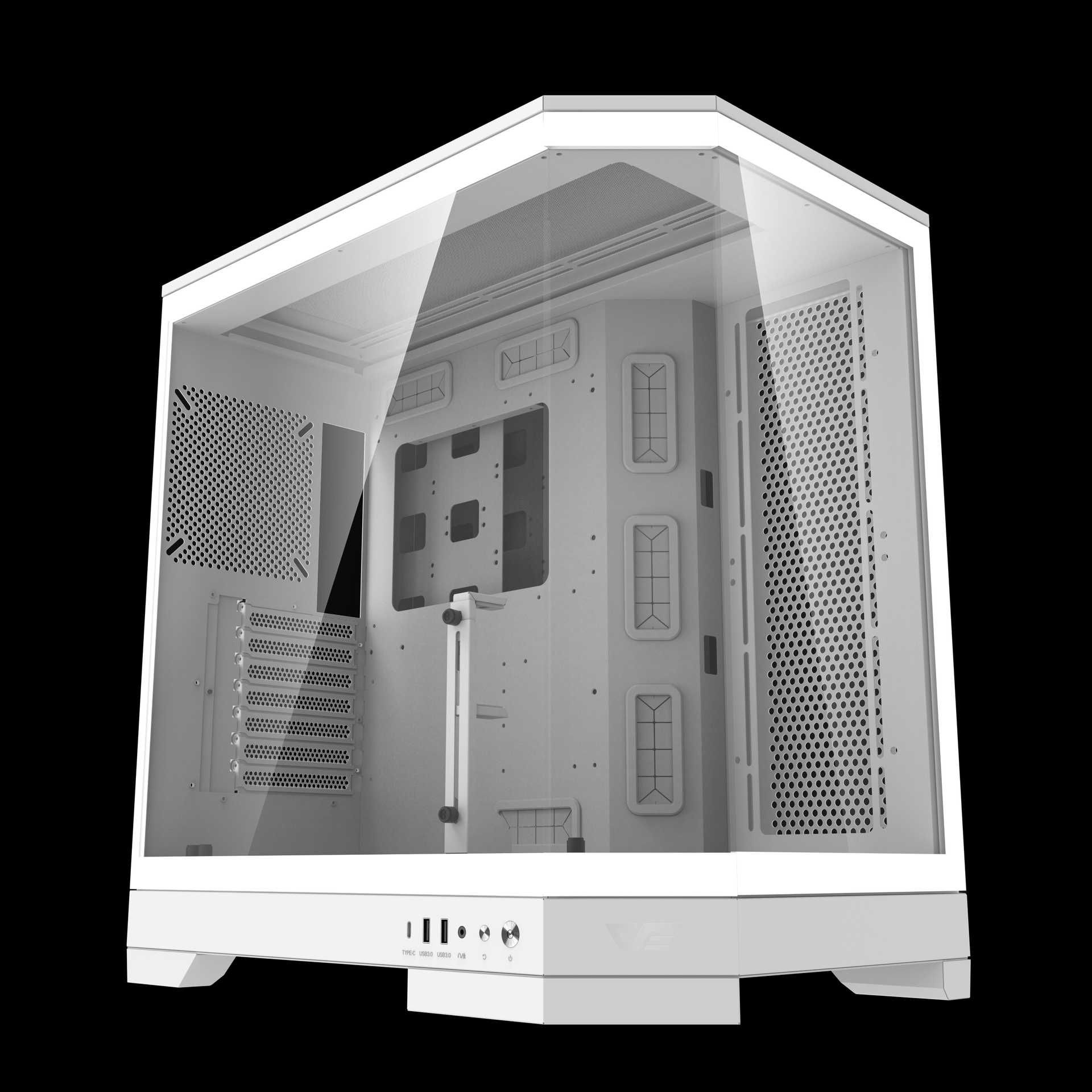 [НОВЫЙ] Корпус DarkFlash DQX90 WHITE (with 4 fans)