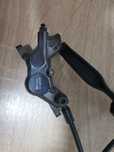 Frana fata deore xt M8120 2021/ 60km / placute bune.