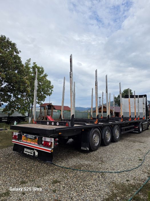 Semiremorca transport busteni, lemne..stare impecabila!