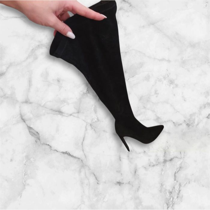 Cizme lungi cu toc Benaza