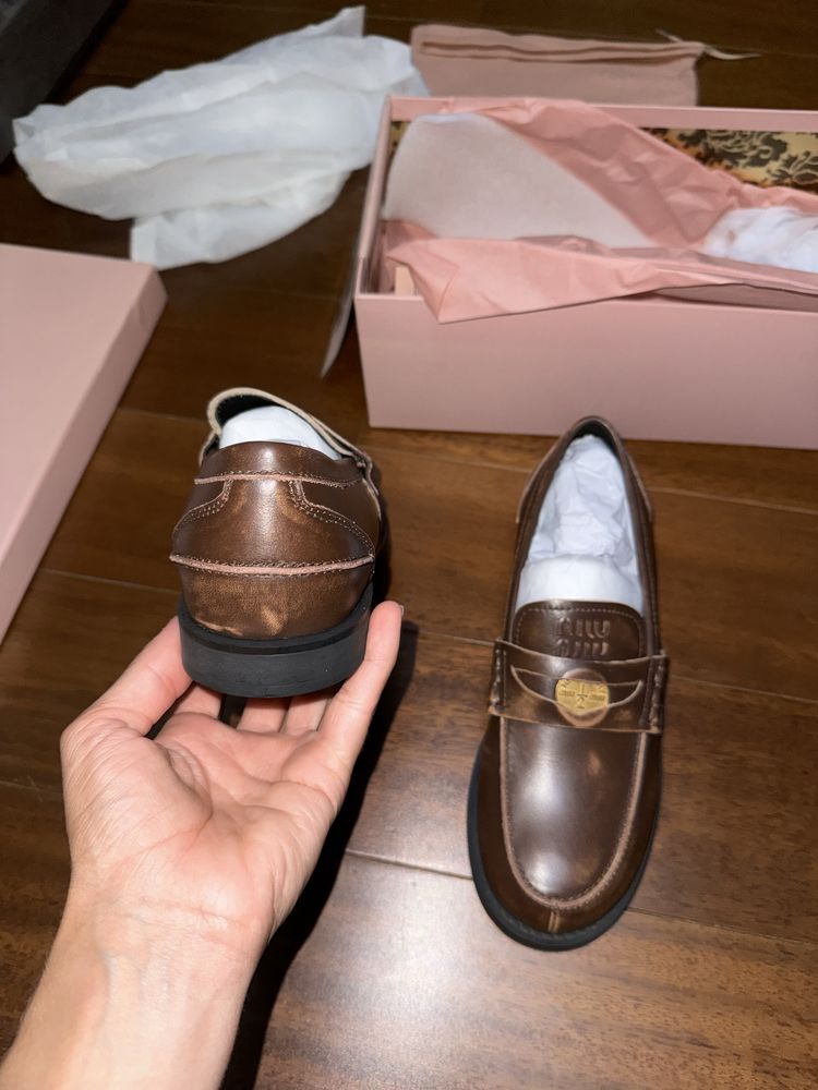Pantofi / mocassini Miu Miu