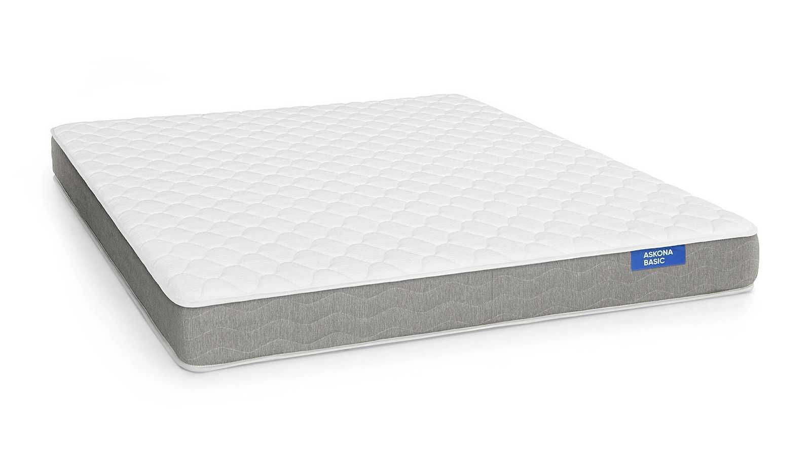 Кровать Askona Lira Box + Матрас Askona Basic Easy Duo Side (180×200)