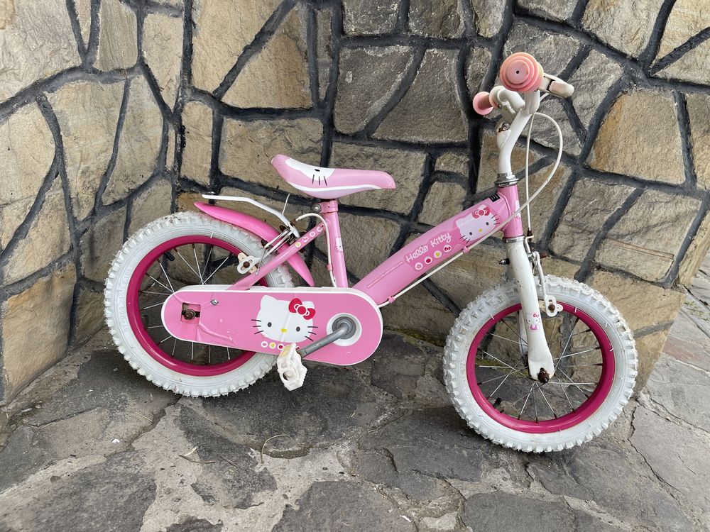 Bicicleta copii Hello Kitty roti 14”