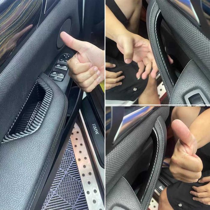 Manere Maner Usi Usa Portiera BMW F25 F26 X3 X4, Negru Carbon