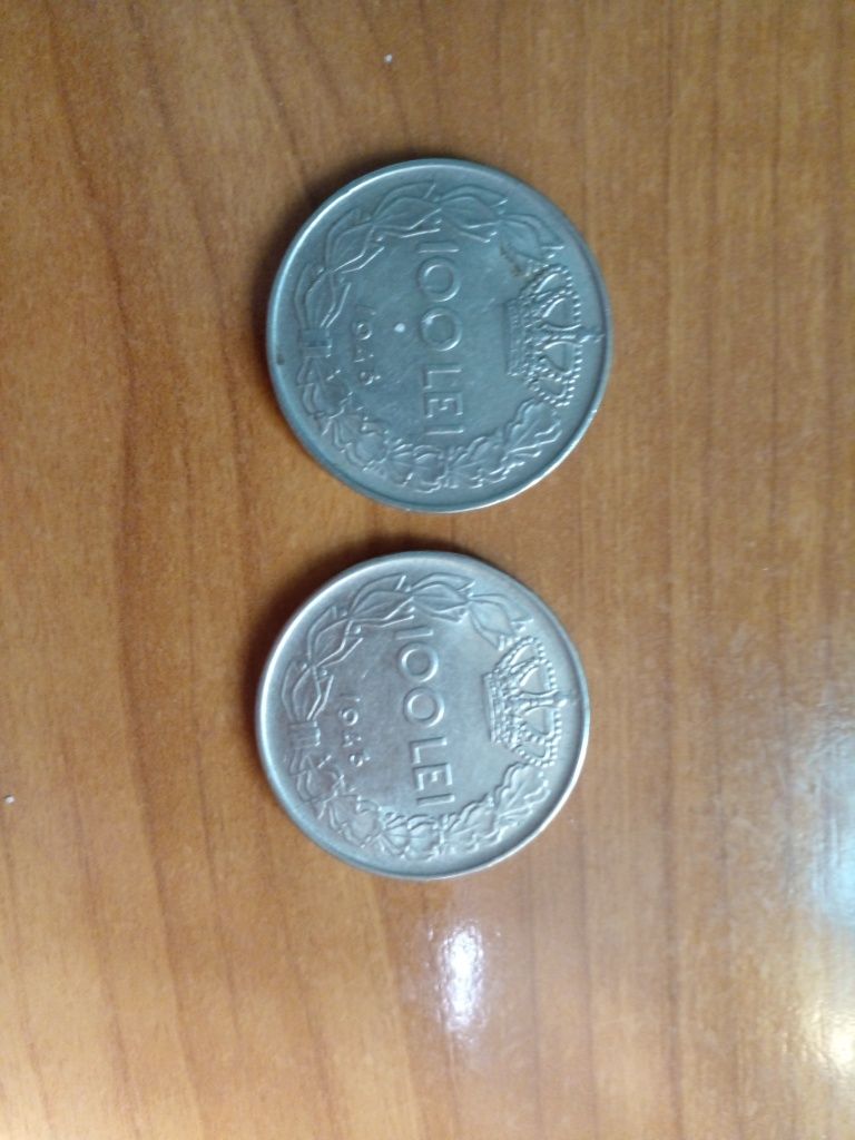 Monede 100 lei Regele Mihai -1943