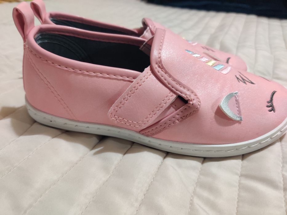 Espadrile roz fetiță mărimea 30