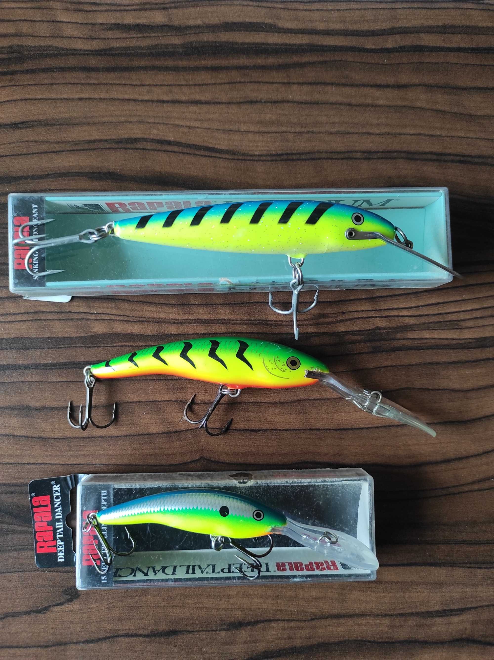 Воблери-Rapala,Storm,Bomber,Salmo и др.
