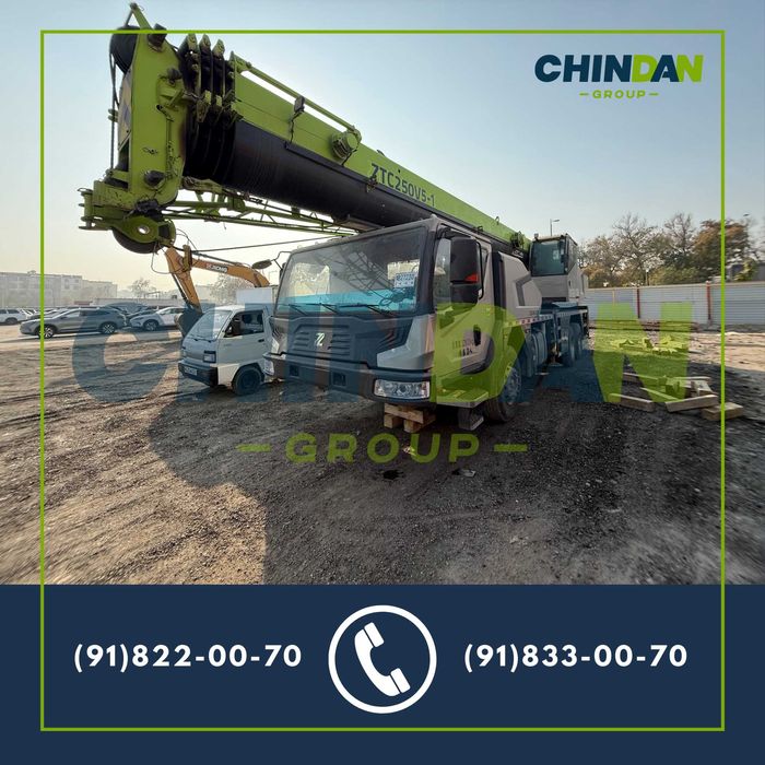 Автокран Zoomlion ZTC250V5-1 25 тонна в продаже