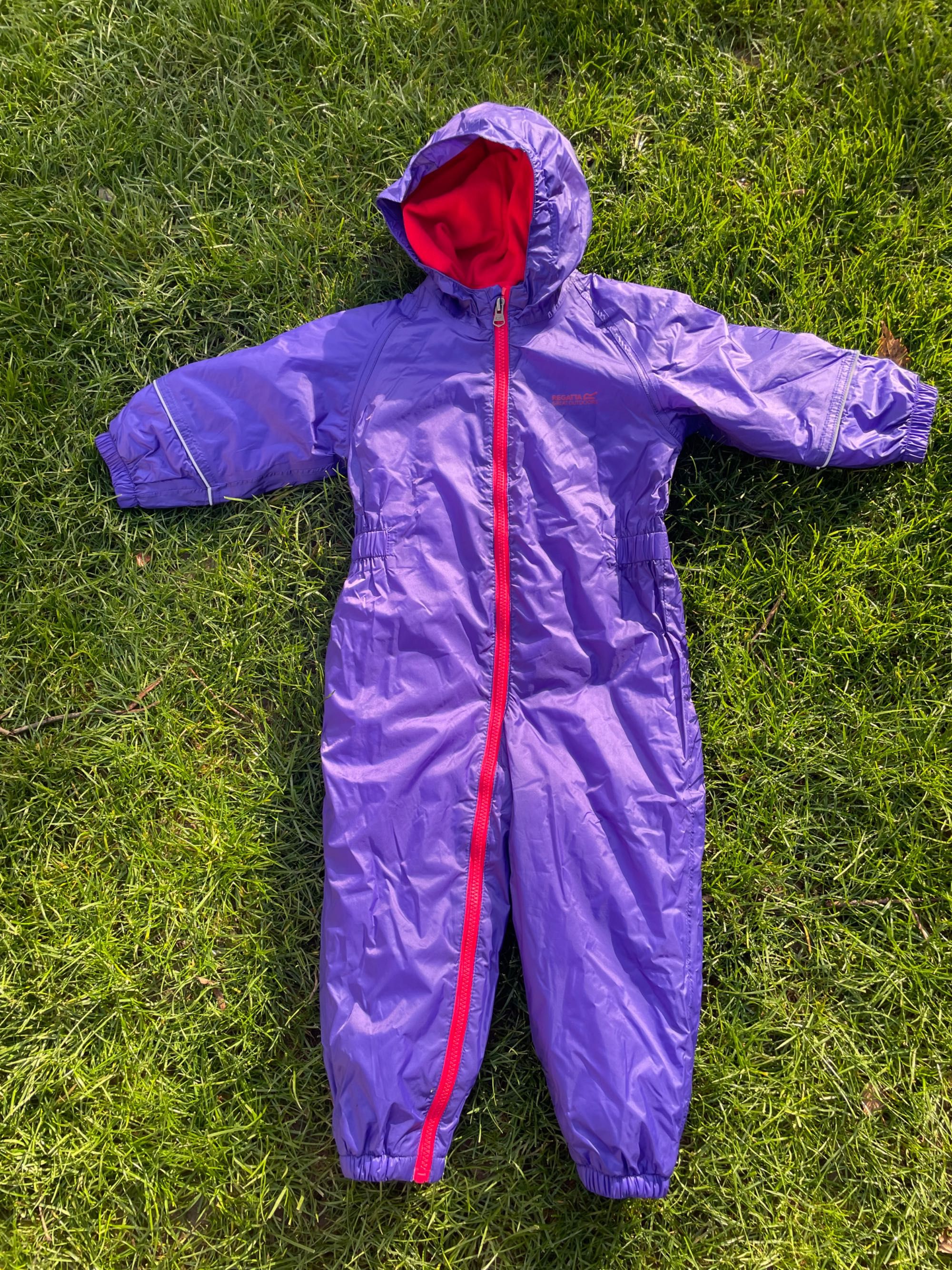 Regatta Kids Childrens Splosh III Waterproof Puddle Suit