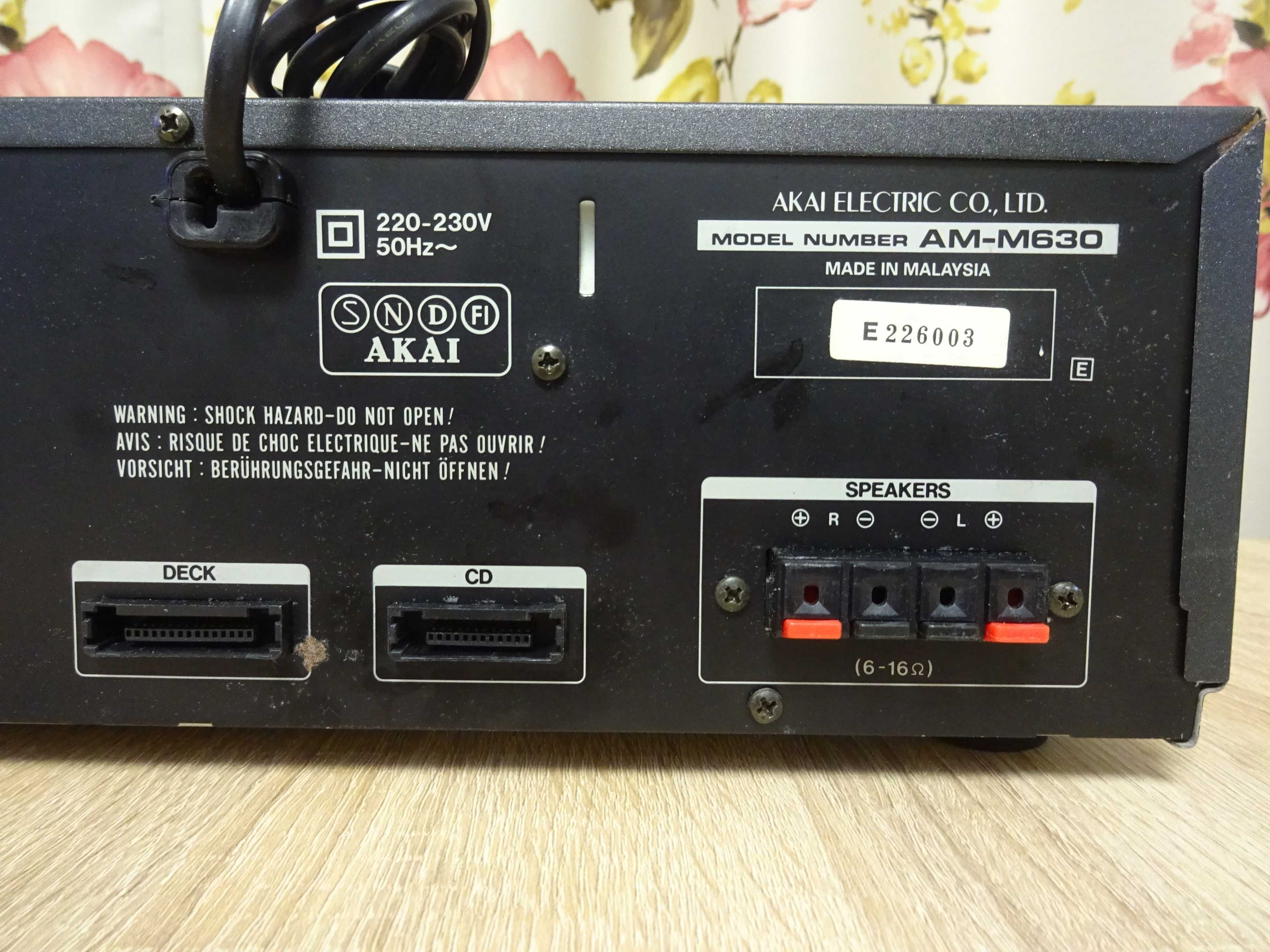 Amplificator Akai AM-M630