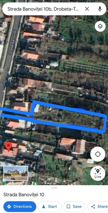 Vand teren intravilan în Dr Tr Severin,1244mp plătibili + 282mp gratis