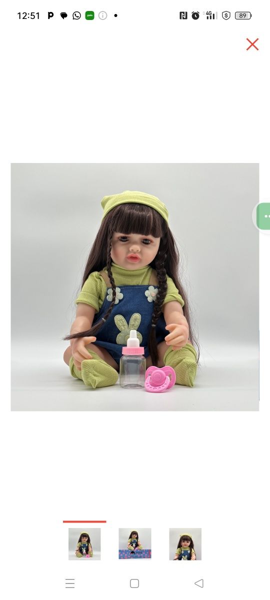 Продам новую куклу Реборн 55 см