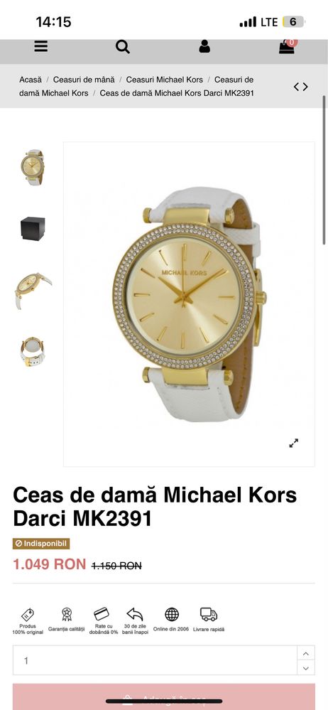 Ceas dama Michael Kors