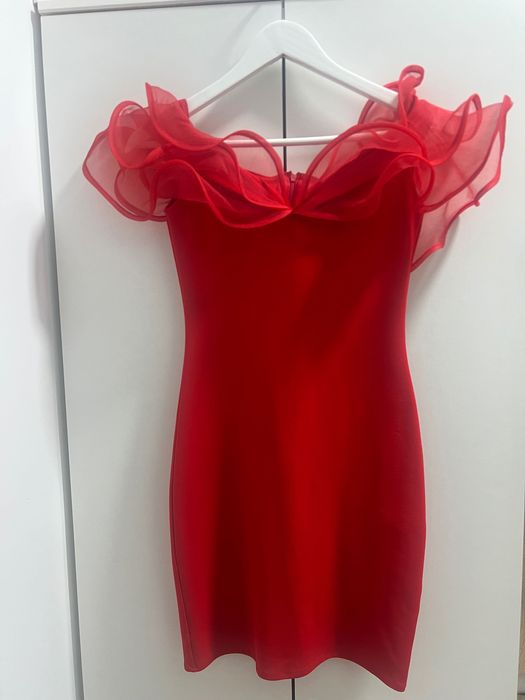 Rochie cu volanase Ana Radu