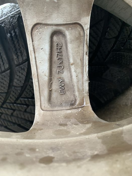 Jante ENZO R17 PDC 4x100 cu anvelope iarna 205.45.17