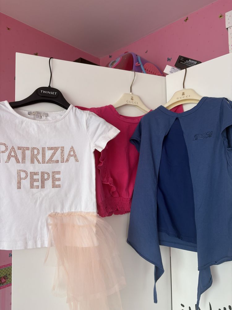 Patrzia pepe,twinset детски блузи за 5-6 години