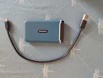 Продам внешний SSD жёсткий диск Transcend объемомна 1тб