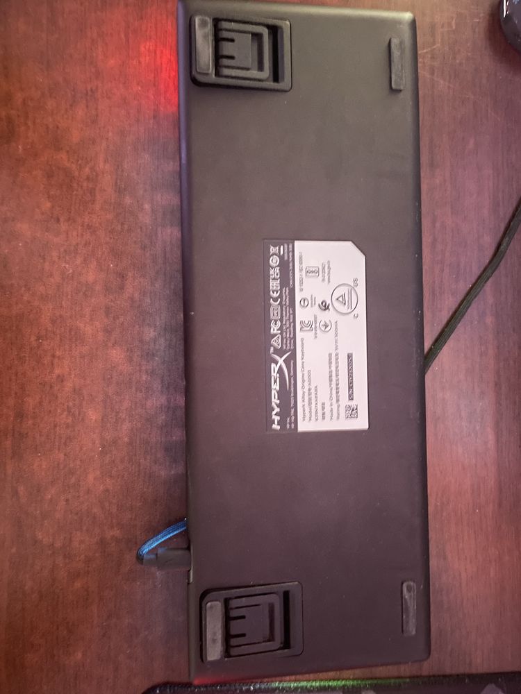 клавиатура HyperX Alloy Origins Core PBT HX red TKL