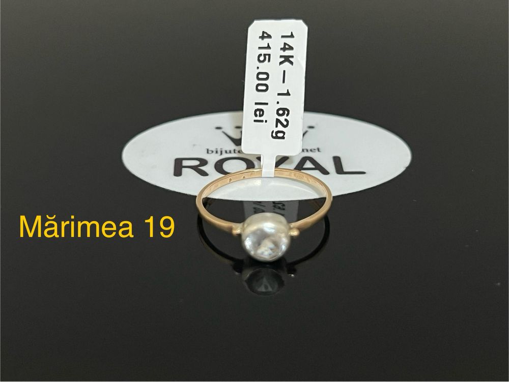 Bijuteria Royal CB : Inel dama aur 14k 1,62gr m19