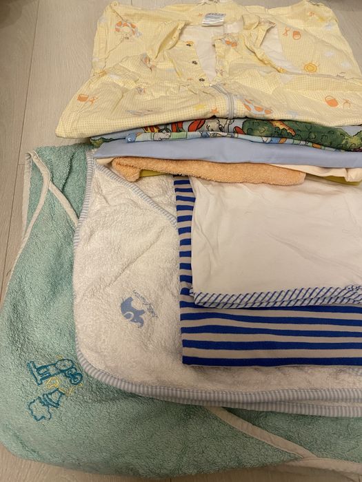 Бебешки пелени, хавлии и спален чувал