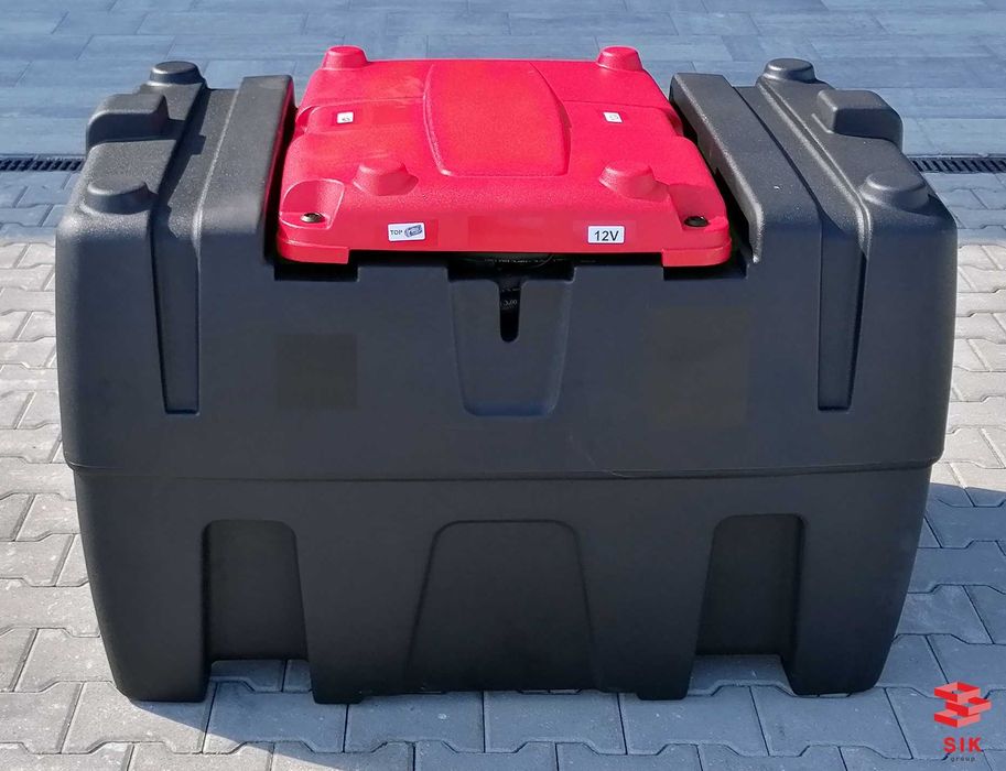 Rezervor mobil combustibil 440 L – 12 V, certificat, Tech