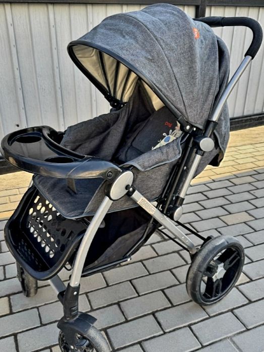 Коляска Барс, цвет коричневый.