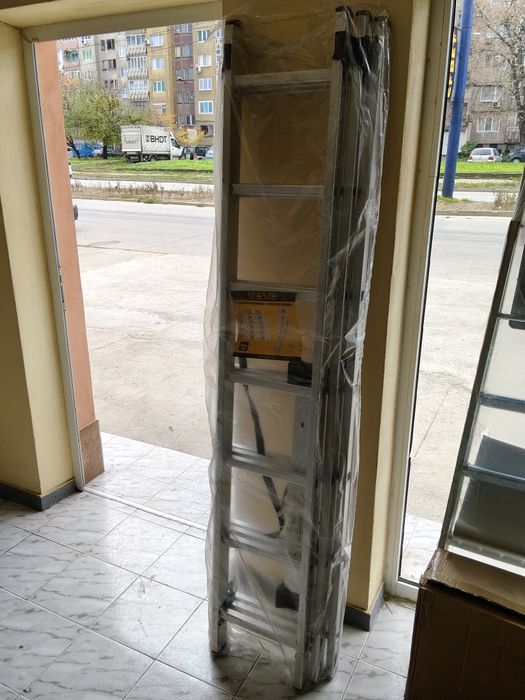 Стълба професионална 3×7 БЕЗПЛАТНА ДОСТАВКА