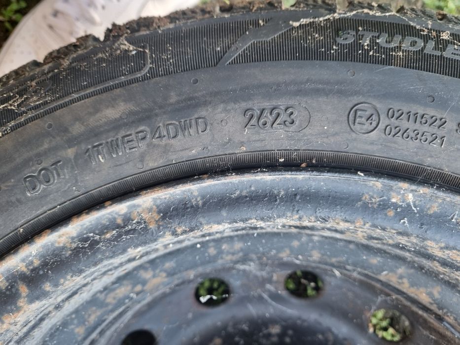 Железни джанти 4х100mm с гуми 175/65/14