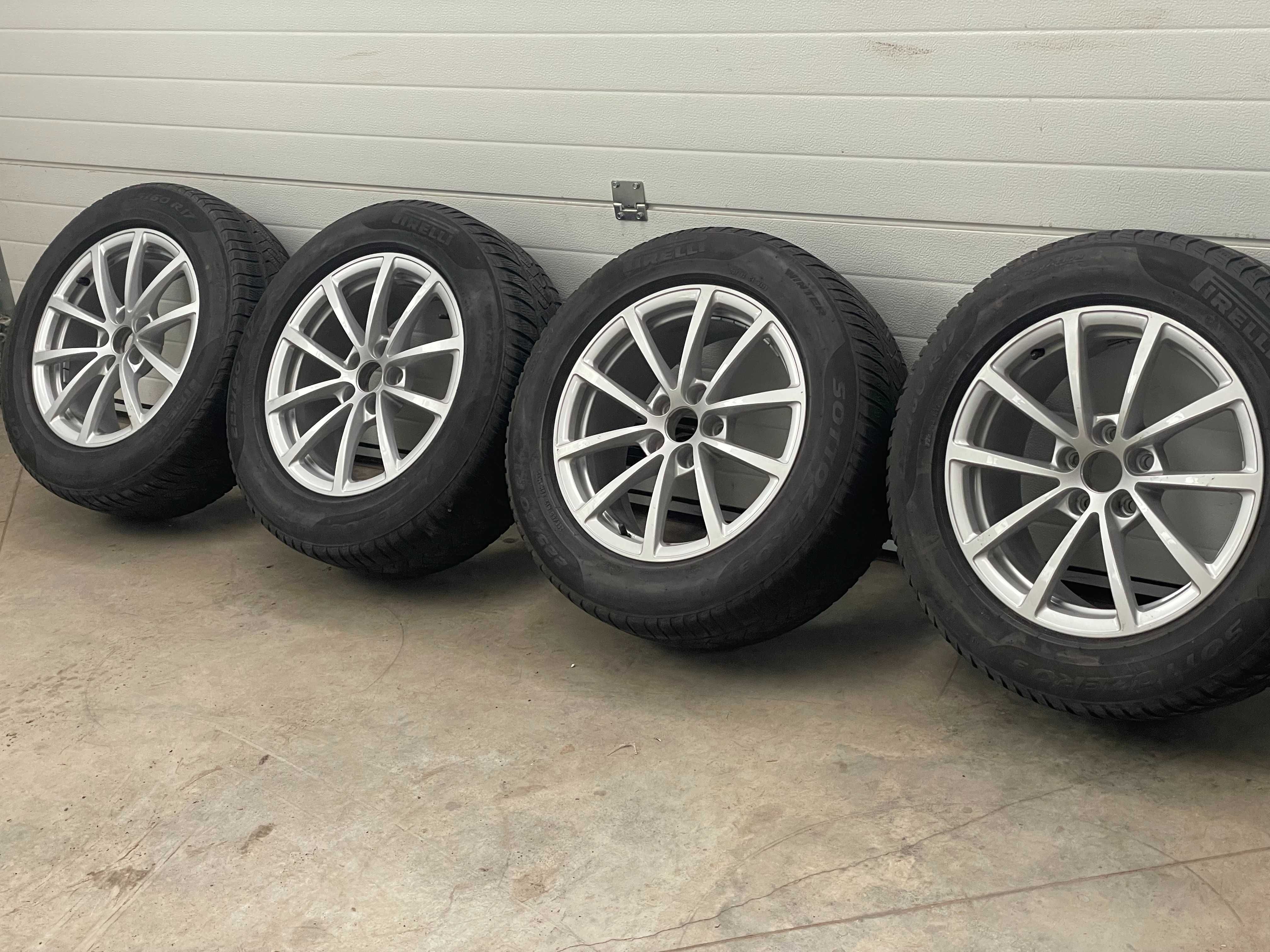 Jante Audi A6  C8 +anvelope Iarna 225 60 17 Pirelli