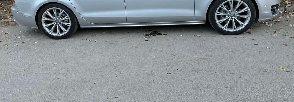 Audi A7 прагове и задна добавка
