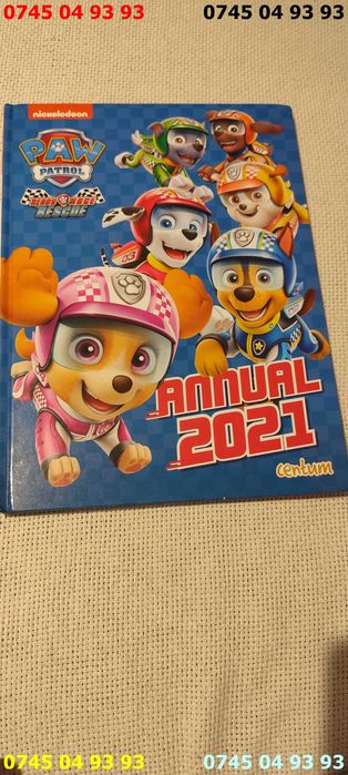carte carti Paw Patrol Annual 2021 in engleza cartonata
