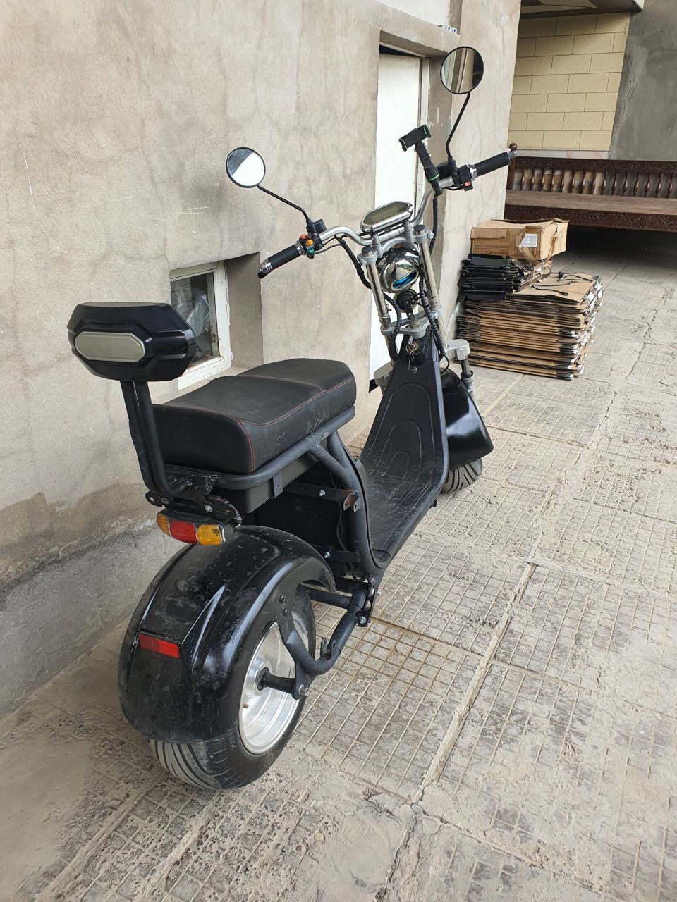 Siti coco arginal skuter 2ta lityon batare yaxwisi