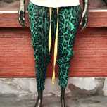 Pantaloni Animal print, Șnur lung! Oversized! Calitate TOP