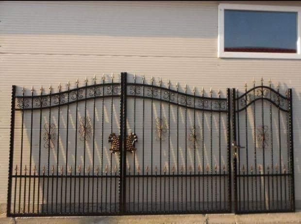 Porți/gard din fier forjat