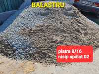 Balastru ( amestec Nisip cu Piatra)