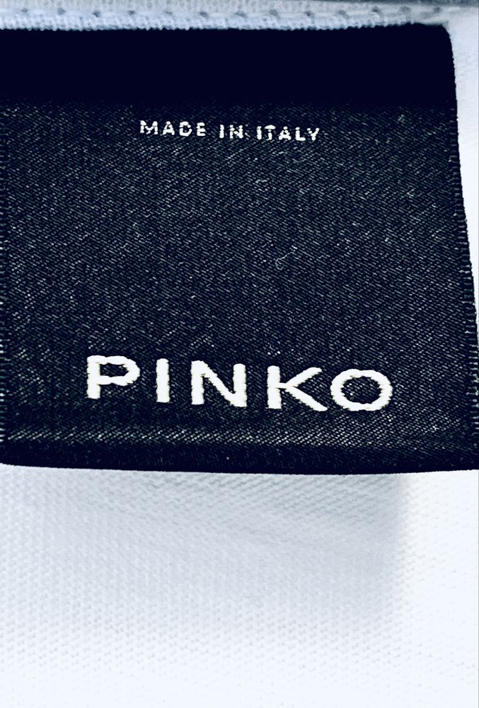 Pinko Италия оригинал интересна бяла блуза