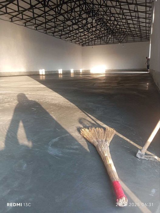 стяжка куямиз стяжка кесамиз офис омборлар в.х.клар