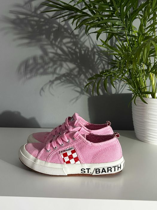 MC2 Saint Barth Pink Lace-Up Shoes Kids 30