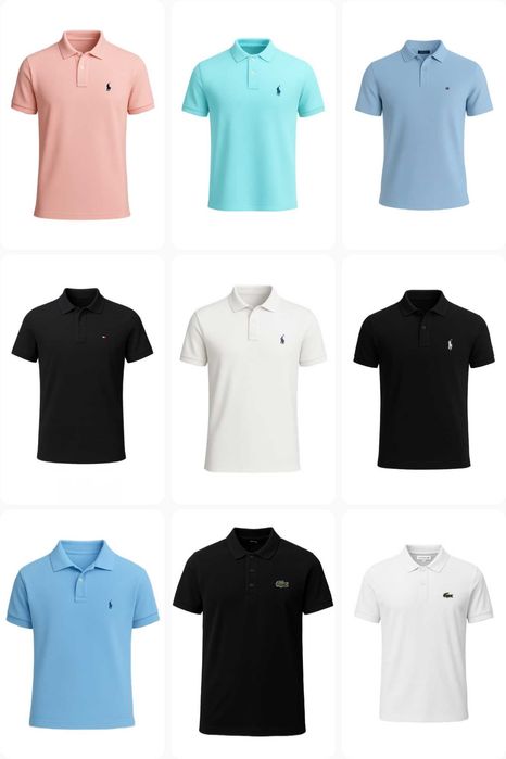 Маркови тениски с яка Polo Ralph Lauren/Tommy Hilfiger/Lacoste