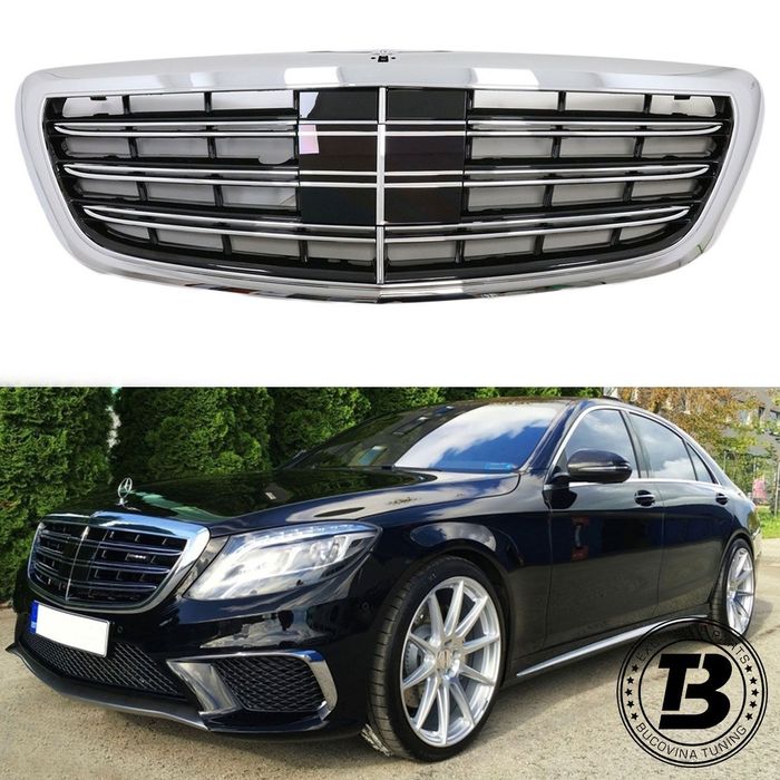 Grila compatibila cu Mercedes S-Class W222 S63 S65 Design