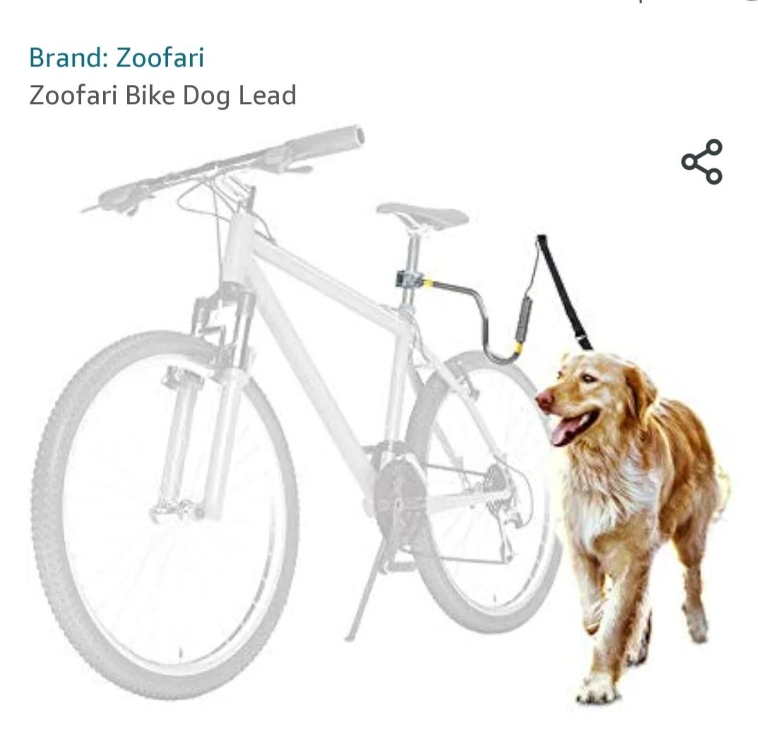 Bike dog lead /accesoriu bicicleta pt caini