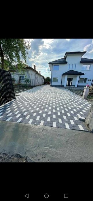 MONTAJ pavele bordura Rigola